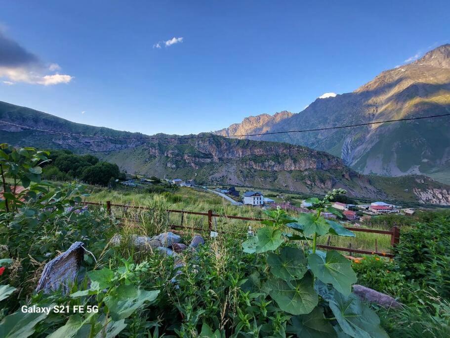 Peak House Villa Kazbegi Exteriör bild